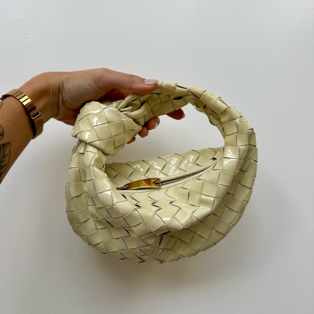 Bottega Veneta mini Jodie patent leather